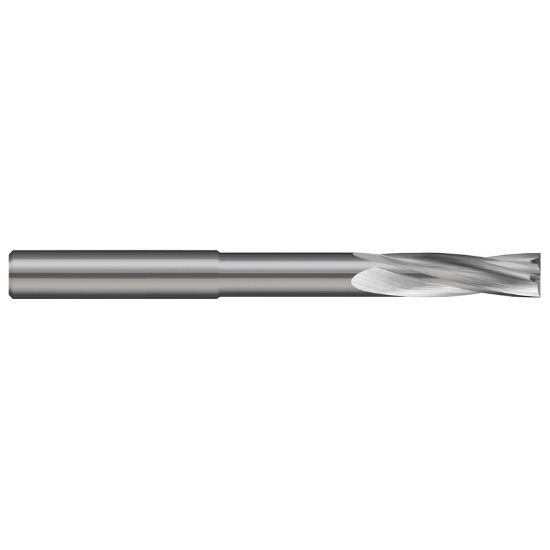 Picture of Harvey Tool 2555M .1968 D x 1.562 RCH Flat End C-BoreCounter Bore Carbide AlTiN Single End Square Sharp